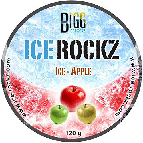 PACK 4 Bigg Ice Rokz Piedras Para Sisha Fresa Manzana Mango Macedonia (4 x 120g)