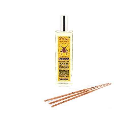 PACK AGUA DE COLONIA GARRAPATA 100ML + 3 VARILLAS DE INCIENSO DORAZEN