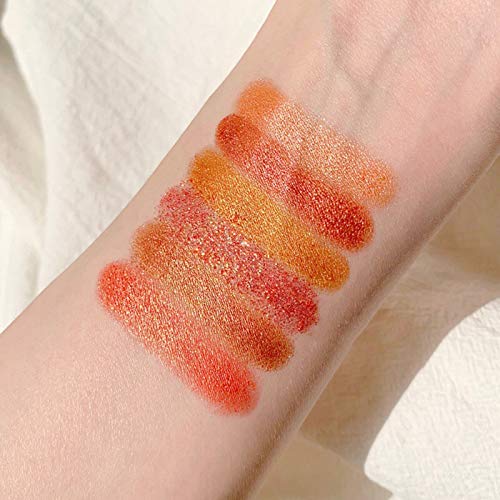 Paleta de sombras de ojos de 35 colores, paleta de maquillaje metálica mate y brillante, kits de maquillaje de sombra de ojos altamente pigmentados a prueba de agua
