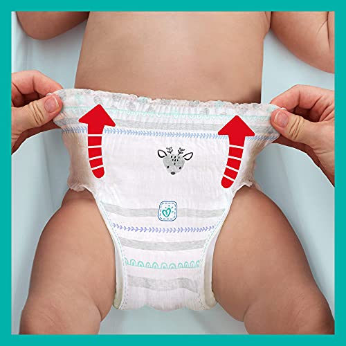 Pampers Premium Protection 81674391 - Pañales desechables nappy Pants para niño/niña 4, Pant diaper, 9 kg, 15 kg, Multicolor, Velcro, 160 piezas