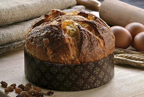 PANETTONE CLÁSICO SICILIANO 850 GR. con almendras y preciosa fruta confitada Made in Italy