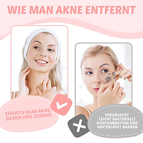 Parches Acne 180pcs, Acne Patch Hidrocoloides Contiene Aceite Arbol del Te para Acne Tratamiento, Pimple Patch Invisible y Impermeable con 4 Herramientas de Quitar, Parches Granos con 2 Tamaños