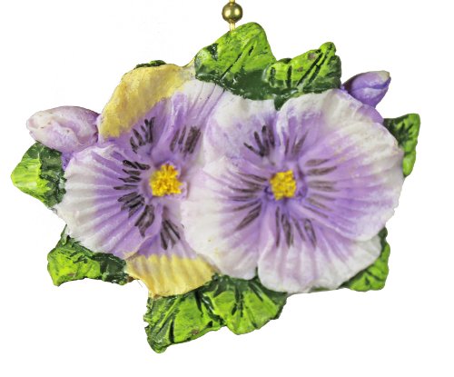 Pensamientos flores Floral porche lámpara de techo ventilador de techo Tire
