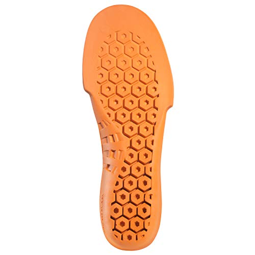 Plantilla de reemplazo de tecnolog¨ªa anti-fatiga para hombres, naranja, medio / 8-9 m US