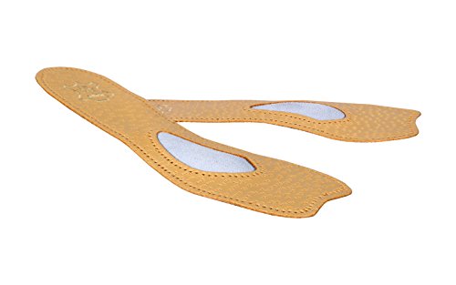 Plantillas Ortopédicas de Cuero 3/4 para Zapatos y Tacones Altos Con Soporte Para el Arco, Plantillas de Zapatos Con Punta Abierta Para Mujeres, Ballet Kaps (39 EUR)