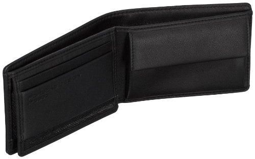 Porsche Design 09/18/88878-01 - Monedero de Cuero Unisex, Color Negro, Talla One Size