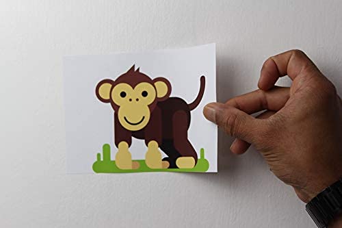 PPD A4 x 50 Hojas de Papel Fotográfico Autoadhesivo Brillante - Gramaje de 120 g/m² y Secado Instantáneo - Para Impresora de Inyección de Tinta Inkjet - PPD-73-50