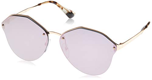 Prada 0pr64ts Svf5t0 66 Gafas de Sol, Pink Gold, Mujer