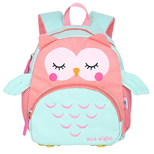 PROTAURI Mochilas para Niños - Niñas Bolsa para la Escuela Dibujos Animados Animales Mochila Infantil Viaje Mochila para Guardería Preescolar Primaria Viajar(2-6 años de Edad)