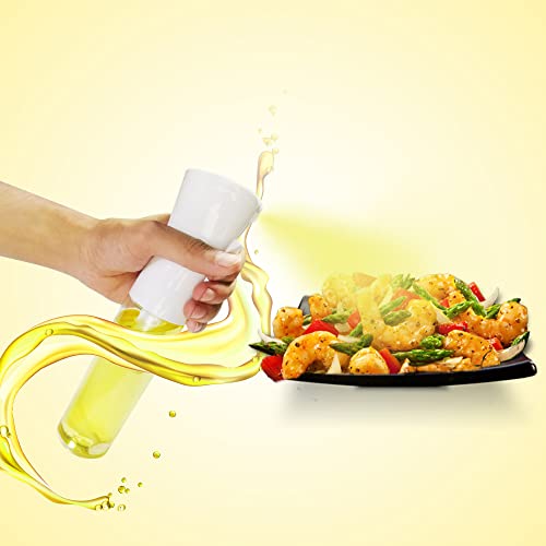 Pulverizador Aceite. Spray aceite cocina. 2uds Aceitera Spray Vaporizador de Aceite de Oliva y Limon. Dispensador de Aceite, Dosificador de Aceite en Spray. Vaporizador Vinagre Spray para cocinar