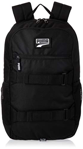 PUMA Deck Backpack Mochilla, Unisex-Adult, Black, OSFA