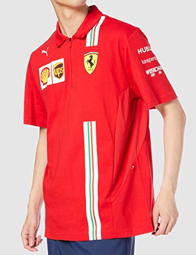 PUMA SF Team Polo, Hombre, Negro, XL