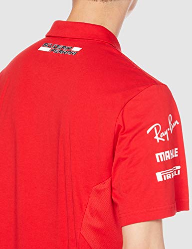 PUMA SF Team Polo, Hombre, Negro, XL