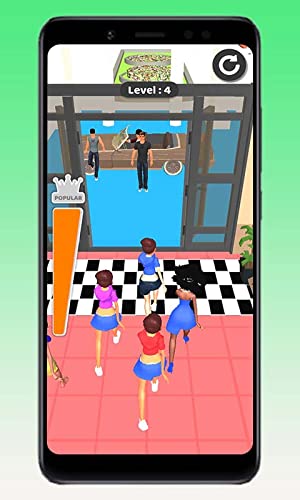 Queen Beauty Makeover Bee Run 3D - School Fashion Popular Girls Catwalk Race