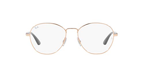 Ray-Ban 0RX6470 Gafas, Rose Gold, 52 Unisex Adulto