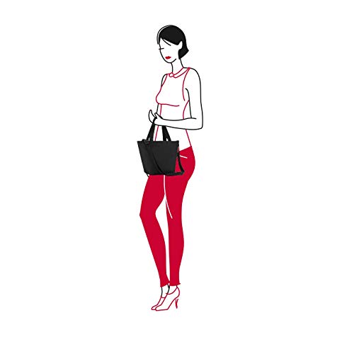 Reisenthel Shopper Bolso Bandolera, 31 cm, 4 Liters, Negro (Schwarz)