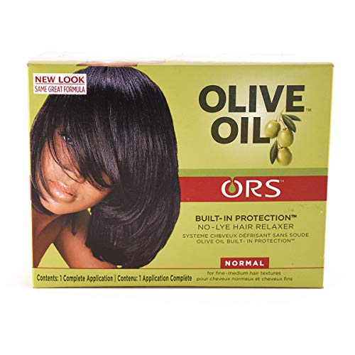 Relaxer / Crema alisadora Organic Root Stimulator Olive Oil Relaxer Kit Normal (Regular)