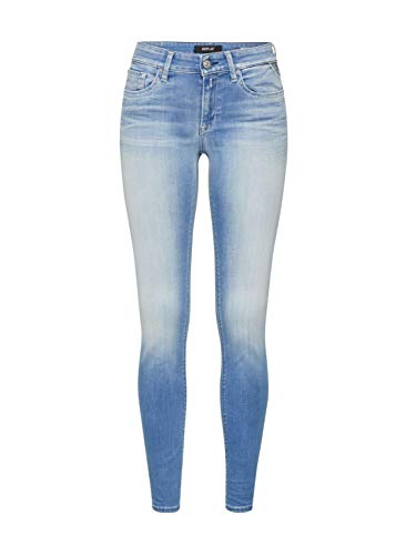 REPLAY New Luz Hyperflex, Vaqueros skinny, para Mujer, Azul (Light Blue 10), 24W / 32L