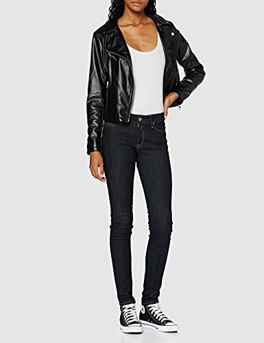 Replay New Luz Jeans Azul ( 7 Azul Oscuro ) , 28/30 para Mujer