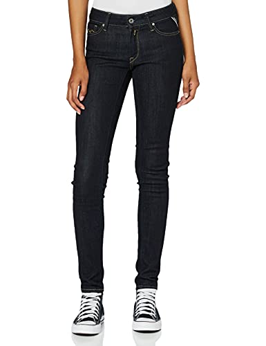 Replay New Luz Jeans Azul ( 7 Azul Oscuro ) , 28/30 para Mujer