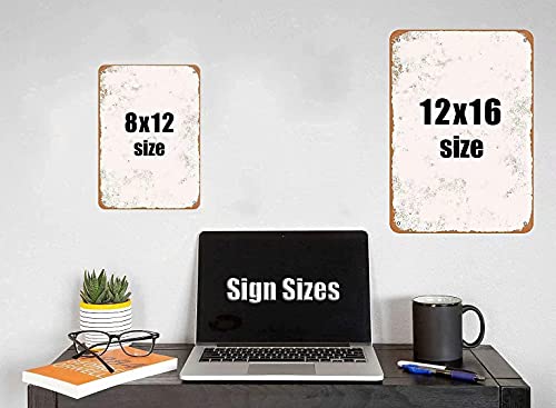 通用 Retro Personalized Art Metal Aluminum Signs I Believe There Are Angels Among Bar Pub Diner Cafe Wall Decor Home Decor Art Poster 8 x 12 Inch