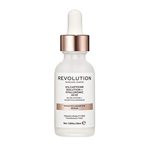 Revolution Skincare 1103817revolution Dirigido Bajo Los Ojos Suero - 5% De Cafeína, color Translucent