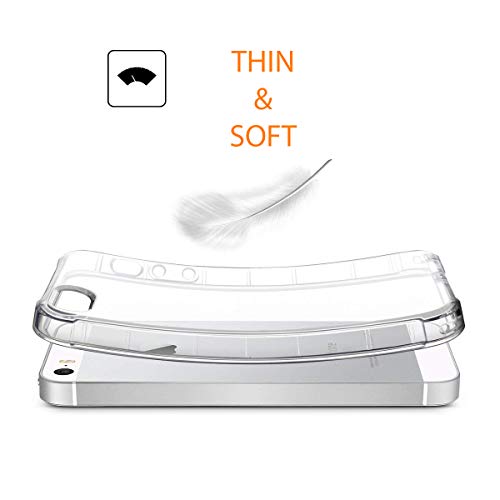 REY 3X Funda Carcasa Gel Transparente para BQ AQUARIS V Plus - BQ AQUARIS Vs Plus, Ultra Fina 0,33mm, Silicona TPU de Alta Resistencia y Flexibilidad