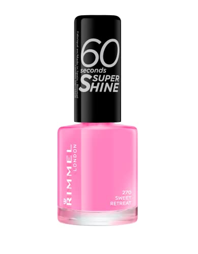 Rimmel London 60 segundos Shine Súper Rita Ora Shades verano Esmalte de Uñas, Sweet Retreat - 8 ml