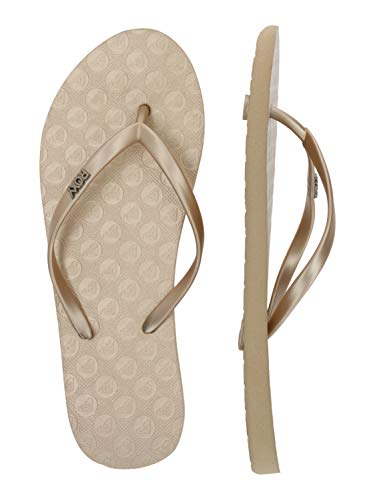 Roxy Viva, Chanclas Mujer, Dorado (Metallic Gold MGD), 41 EU
