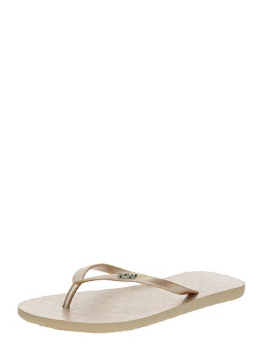 Roxy Viva, Chanclas Mujer, Dorado (Metallic Gold MGD), 41 EU