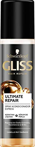 Schwarzkopf Gliss - Neceser Ultimate Repair - Champú 250ml + Mascarilla + Acondicionador Express 930 g- Con Keratina Líquida