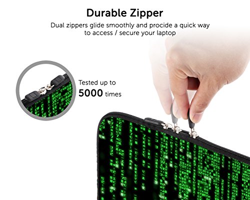 Sidorenko 11,6 Pulgada Funda Laptop para MacBook/Chromebook | Funda para computadora de Neopreno | Funda con Cremallera Duradera Protección de 3 Capas, Resistentes al Agua