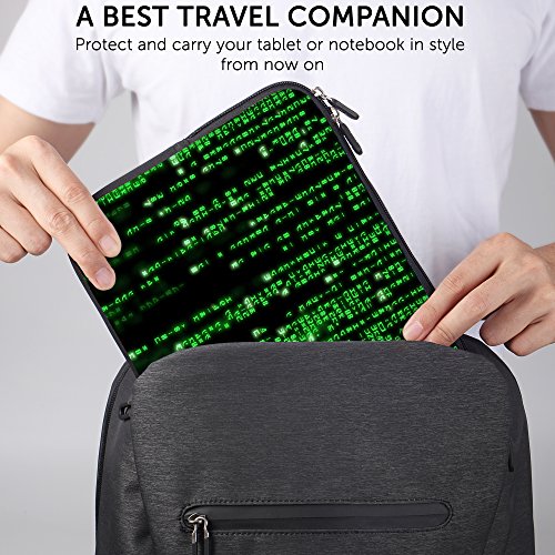 Sidorenko 11,6 Pulgada Funda Laptop para MacBook/Chromebook | Funda para computadora de Neopreno | Funda con Cremallera Duradera Protección de 3 Capas, Resistentes al Agua