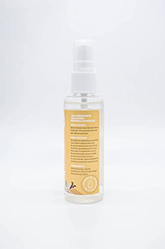 SiempreClean | Solución Hidroalcohólica Con Pulverizador | Higienizante Suave Con La Piel | 73% De Alcohol Etílico |, Perfume Vainilla & Caramelo, 60 ml