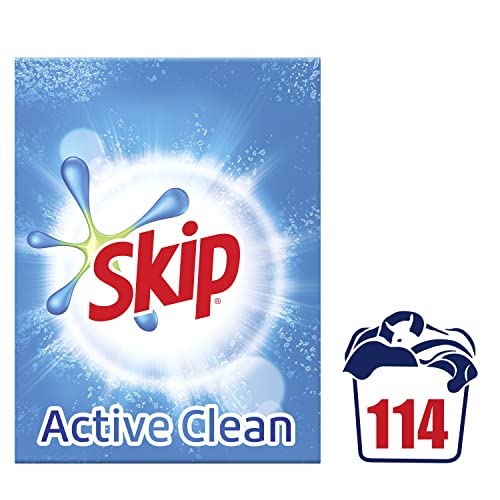 Skip Detergente en Polvo Pack Ahorro Active Clean Promo Descuentazo 114 lavados 1 unidad