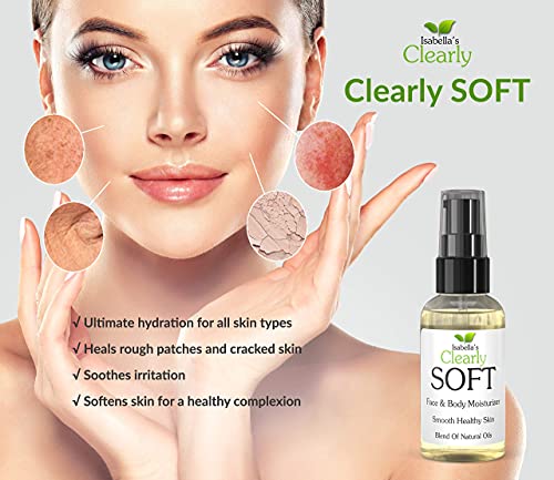 SOFT - Humectante para Cara y Cuerpo. Hidrata, Cura y Suaviza la Piel Seca con Vitamina E Antienvejecimiento, Almendra, Aguacate y Aceites Esenciales. La Mejor Alternativa a la Loción o Crema.