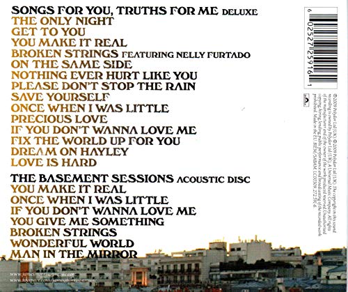 Songs For You, Truths For Me