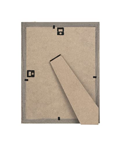 SUMGAR Marcos de Fotos 10 X 15 cm Madera Vintage con Corazón Blanco Marco de pared Mesa Amor Familia Boda Decoración Regalos