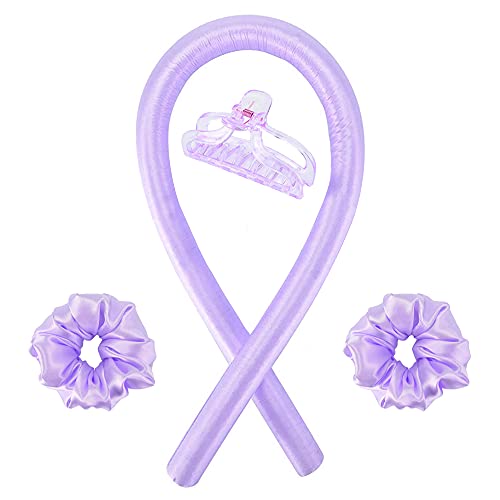 SUNSK Diadema para Rizar Sin Calor Rulos de Cinta de Seda Silk Hair Curler No Heat Rulos para el Pelo Espuma Hair Rollers Curlers