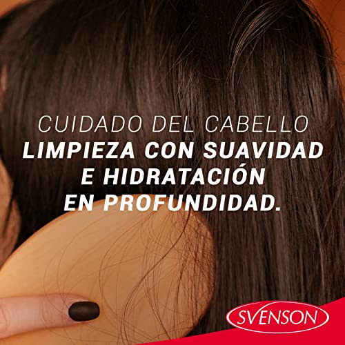 Svenson | Champú Hair & Hair | Aporta Hidratación Al Cabello | Para Pelucas Naturales O Sintéticas | Activos Naturales Con Extracto De Aguacate, Aloe Vera, Avena Y Cítricos, Blanco, 200 Mililitro