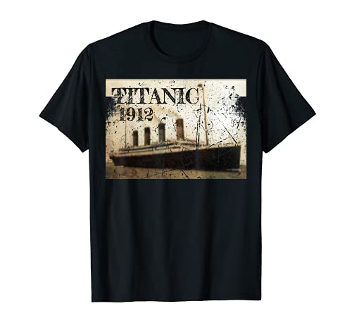 Titanic 1912 Cruise Vintage Tee Cute Camiseta