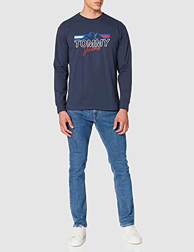 Tommy Jeans Hombre Tjm Scanton Heritage Slim Jeans, Azul (TJ DENIM COLORBLOCK 1A4), W36/L34