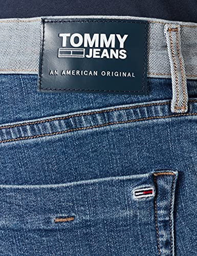 Tommy Jeans Hombre Tjm Scanton Heritage Slim Jeans, Azul (TJ DENIM COLORBLOCK 1A4), W36/L34