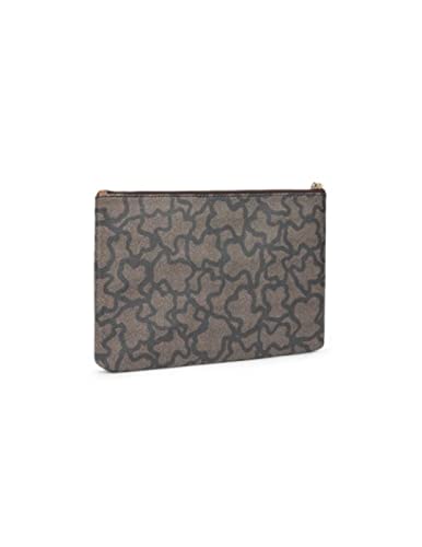 TOUS, CLUTCH K ICON para Mujer, MULTI-NEGRO, PEQUEÑO
