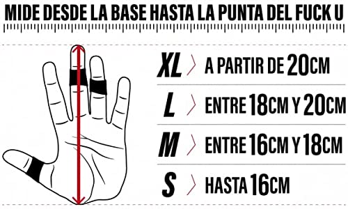 TRAINLIKEFIGHT Icon 0H - Calleras para Cross Training, calistenia, Ejercicios gimnásticos, protección para Tus Manos - Rojo - XL