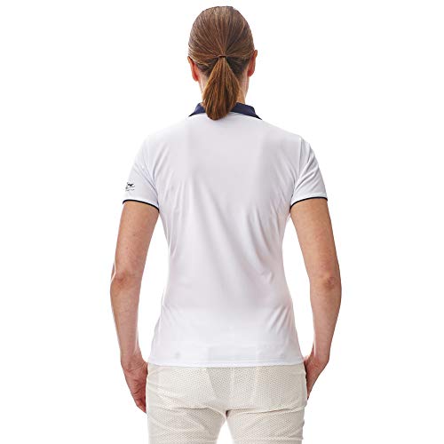 Under Par Golf Pro Quality - Polo de Golf para Mujer, Transpirable, 5 Estilos, 10 Colores, Manga y sin Mangas, para Golf, para Mujer