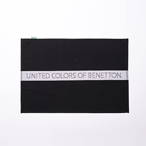 UNITED COLORS OF BENETTON Tevere - Set 3 Paños de Cocina de 50 x 70 cm, 100 % Algodón, 420 gsm, Gran Absorción y Secado Rápido, Apto Lavado a máquina, Multicolor