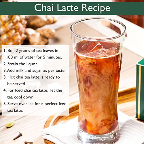 VAHDAM, té chai condimento con albahaca Tulsi, 100 gramos (50 tazas) | Té de albahaca santa | Tulsi Tea Con 100% ESPECIAS NATURALES | Hojas de té chai con especias | | Té de hojas sueltas de la India