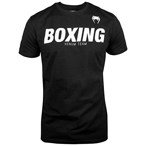 VENUM Boxing Vt Camiseta, Hombre, Negro/Blanco, M