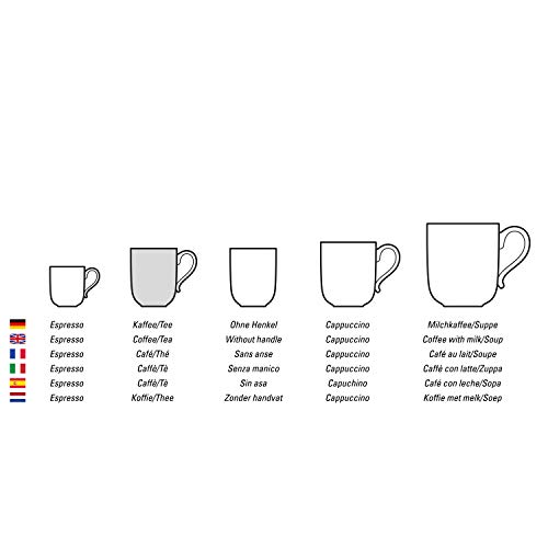 Villeroy & Boch Petite Fleur Taza de té, 200 ml, Altura: 6 cm, Porcelana Premium, Colorido